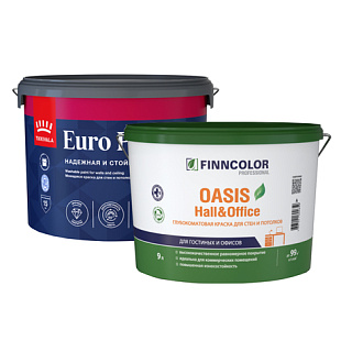 Скидки на интерьерные краски до 23%