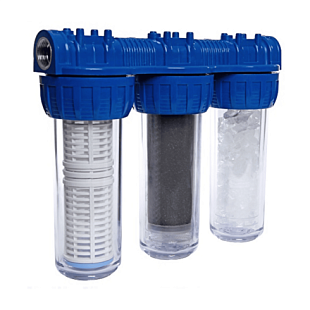 Монтаж системы очистки воды в подарок